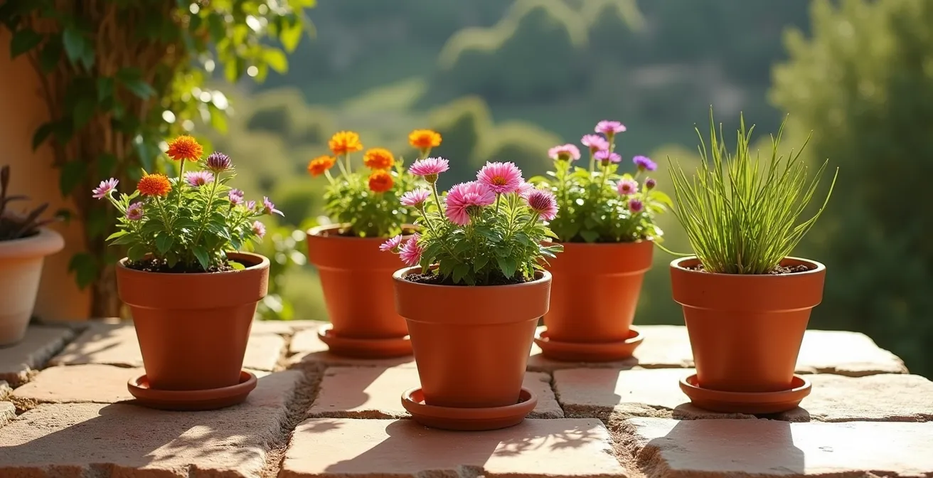 Kit de inicio del cocinero floral con cinco plantas fáciles de cultivar en España