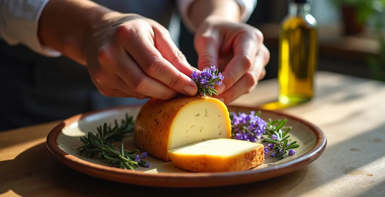 Maridaje de flores comestibles con productos emblemáticos de la gastronomía española